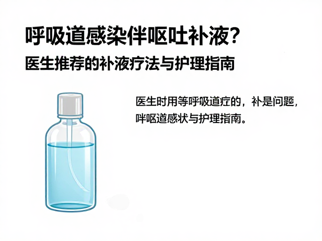 呼吸道感染伴呕吐如何补液？医生推荐的补液疗法与护理指南