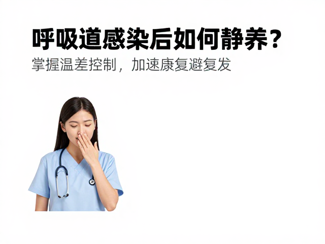 呼吸道感染后如何静养?掌握温差控制,加速康复避复发