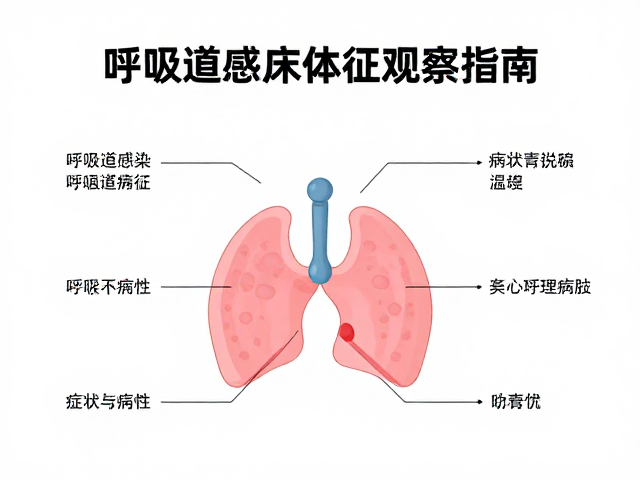 呼吸道感染临床体征观察指南,识别症状与应对策略
