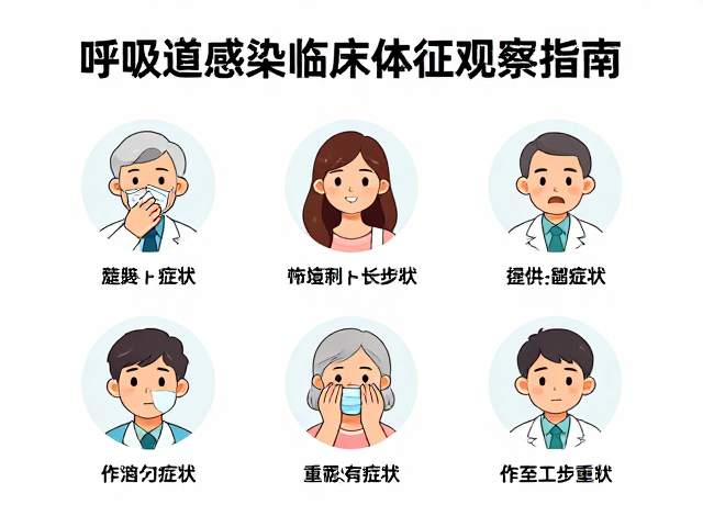 呼吸道感染临床体征观察指南,识别症状与应对策略