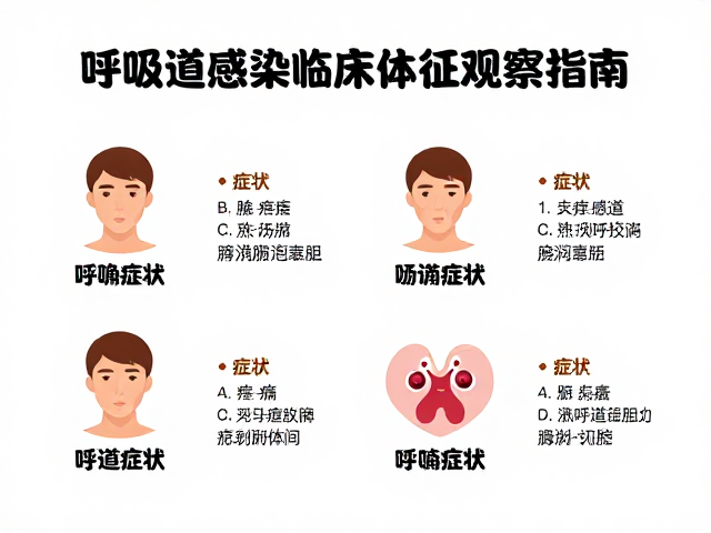 呼吸道感染临床体征观察指南,识别症状与应对策略