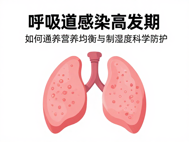 呼吸道感染高发期,如何通过营养均衡与控制湿度科学防护