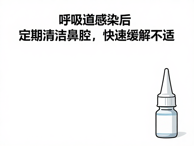 鼻塞反复？呼吸道感染后定期清洁鼻腔，快速缓解不适