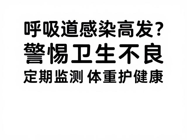 呼吸道感染高发?警惕卫生不良,定期监测体重护健康
