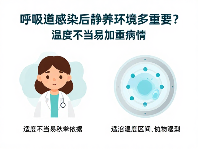 呼吸道感染后静养环境多重要？温度不当易加重病情