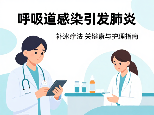 呼吸道感染引发肺炎?补液疗法关键作用与护理指南