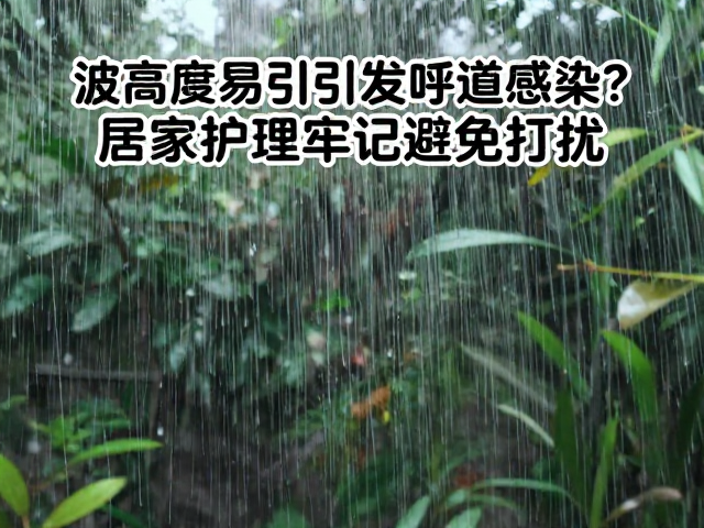 湿度过高易引发呼吸道感染?居家护理牢记避免打扰