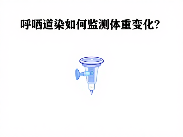 呼吸道感染雾化治疗期间,如何科学监测体重变化?