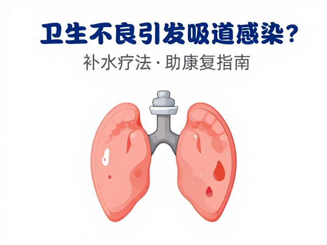 卫生不良引发呼吸道感染?补液疗法助康复指南