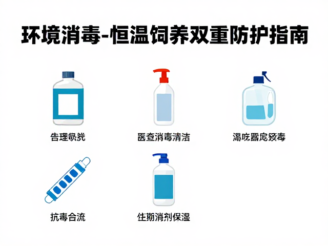 呼吸道感染高发期,环境消毒与恒温饲养双重防护指南