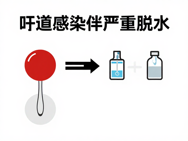 呼吸道感染伴严重脱水?体温检测发现异常需警惕