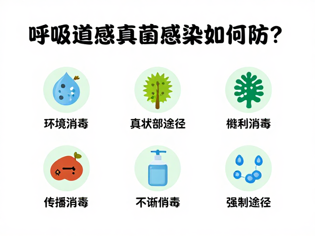呼吸道感染真菌感染如何防?环境消毒关键步骤与指南