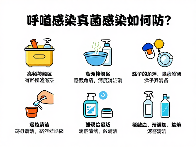 呼吸道感染真菌感染如何防？环境消毒关键步骤与指南