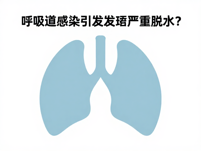 呼吸道感染引发严重脱水?需隔离观察,警惕并发症风险