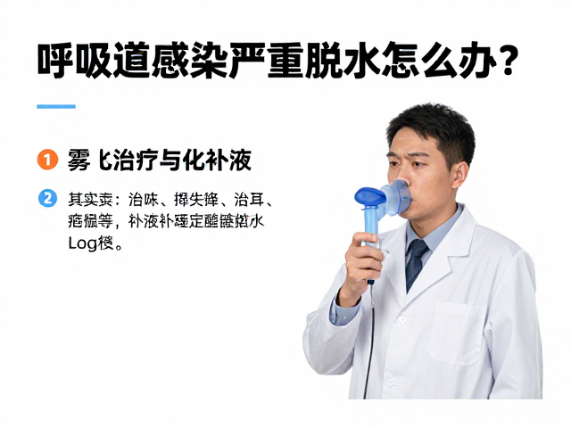 呼吸道感染严重脱水怎么办？雾化治疗与补液关键指南