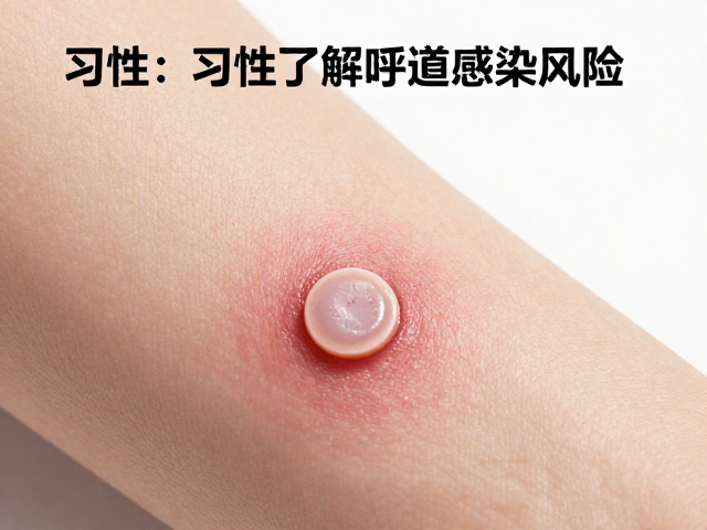 蛇咬伤后皮肤刮片检查，结合习性了解呼吸道感染风险