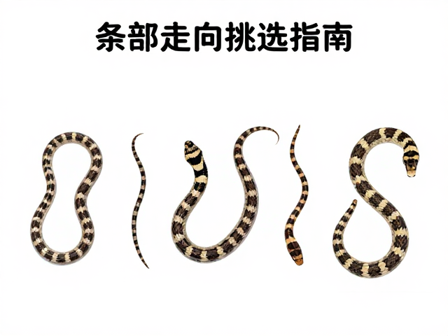 东部猪鼻蛇幼体挑选指南,条纹走向规律全解析
