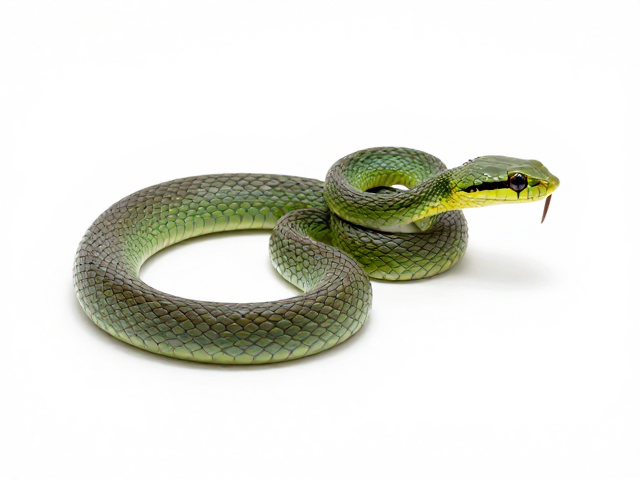 腹鳞145-165枚如何挑选幼体?与翠青蛇区分指南