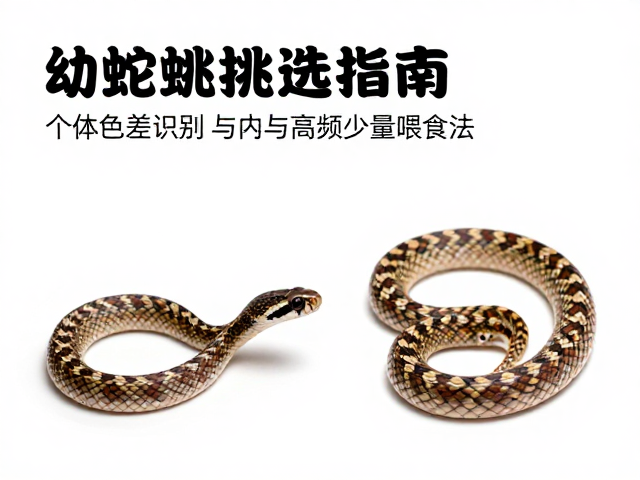 幼蛇挑选指南,个体色差识别与高频少量喂食法