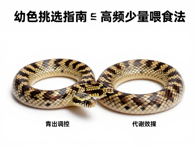 幼蛇挑选指南,个体色差识别与高频少量喂食法