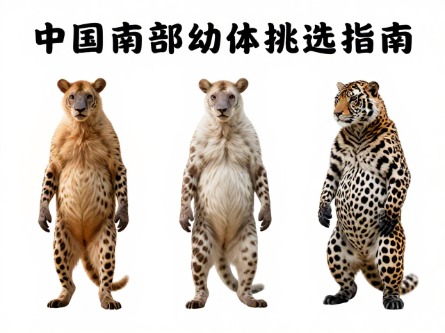 中国南部幼体挑选指南,观察花纹变化辨优劣