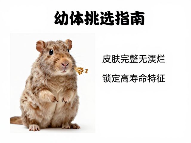 幼体挑选指南,皮肤完整无溃烂,锁定高寿命特征