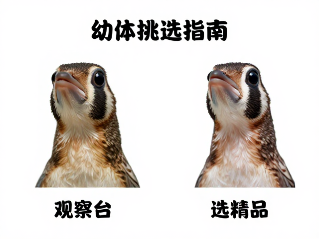 幼体挑选指南,头颈区分明显,观察花纹变化选精品
