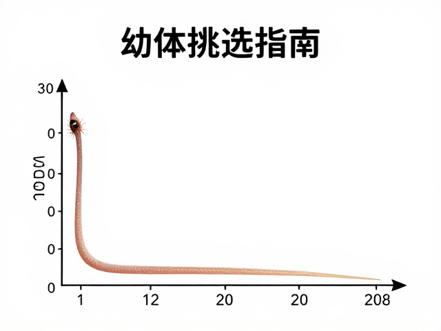 幼体挑选指南,亲代无照顾时,如何通过尾部长度判断健康度