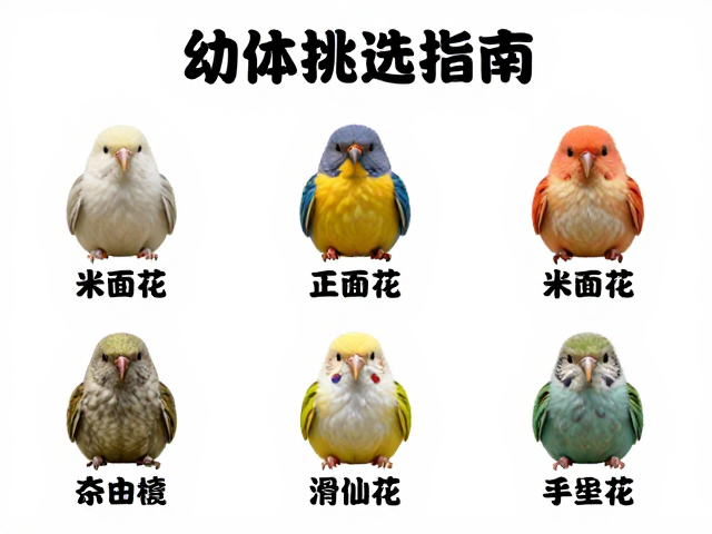 幼体挑选指南,中等体型且颜色鲜艳度高的优选策略