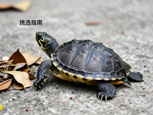 幼龟挑选指南，看尾巴活动与落叶堆积处选健康苗