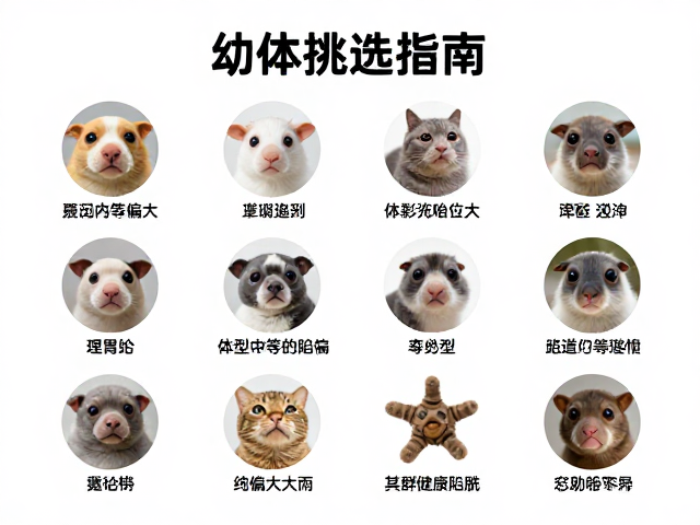 幼体挑选指南，如何辨别体型中等偏大个体，规避体型差异陷阱