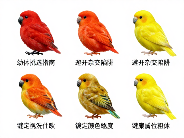 幼体挑选指南，避开杂交陷阱，锁定颜色鲜艳度最佳个体
