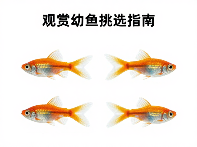 观赏鱼幼体挑选指南,体色变化与尾巴比例详解