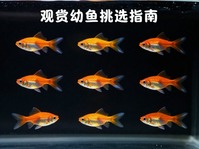 观赏鱼幼体挑选指南,体色变化与尾巴比例详解