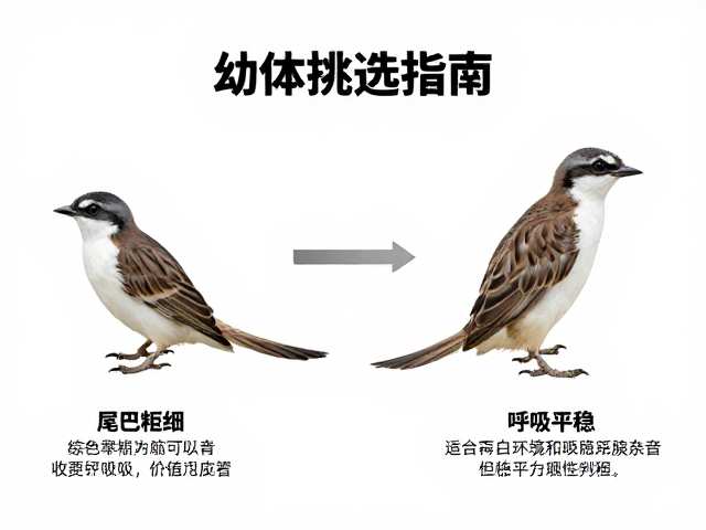 幼体挑选指南,尾巴粗细与呼吸平稳无杂音的关键判断法