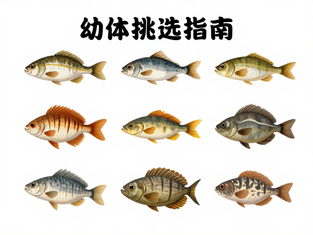 幼体挑选指南,参考图鉴对比不同形态亚种特征