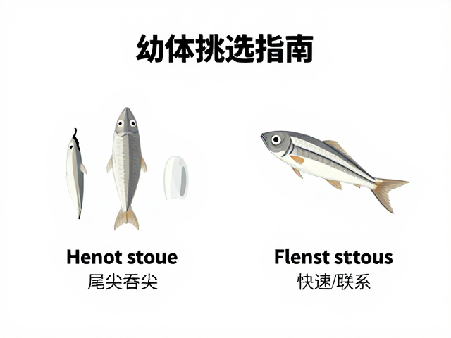 幼体挑选指南,尾尖形状与快速吞咽的关键联系