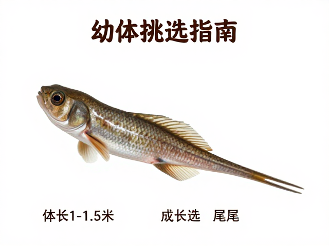 幼体挑选指南,体长1-1.5米且尾部较长如何选?