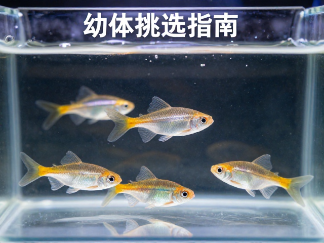 幼体挑选指南,看尾部灵活性与行为习性,避坑选健康小鱼