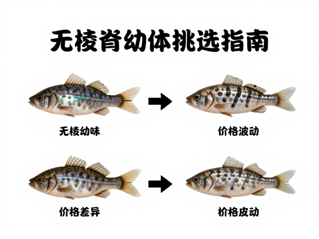 无棱脊幼体挑选指南,地域差异致价格波动,避坑选购攻略