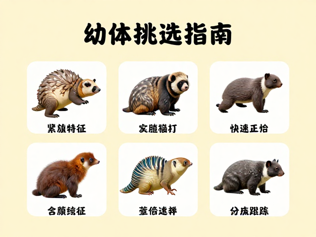 幼体挑选指南，繁殖特征与快速咬合能力的鉴别技巧