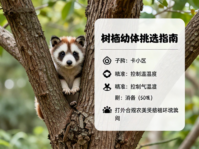 树栖宠物幼体挑选指南,精准控制温湿度,打造完美栖息环境