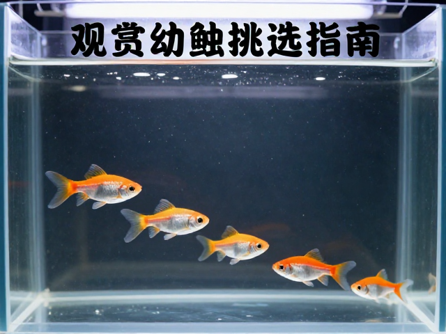 观赏鱼幼体挑选指南，体型大小与尾部长度颜色的黄金标准