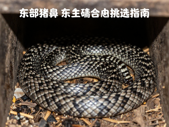 东部猪鼻蛇幼体挑选指南,如何提供合适隐藏所