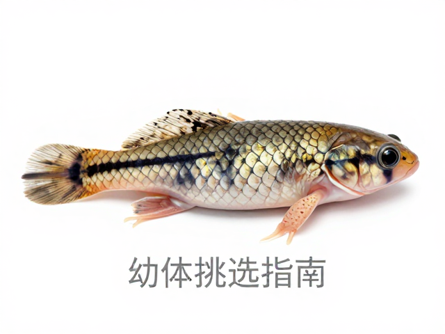 幼体挑选指南，眼后深色眼线与蜕皮期鳞片状态识别