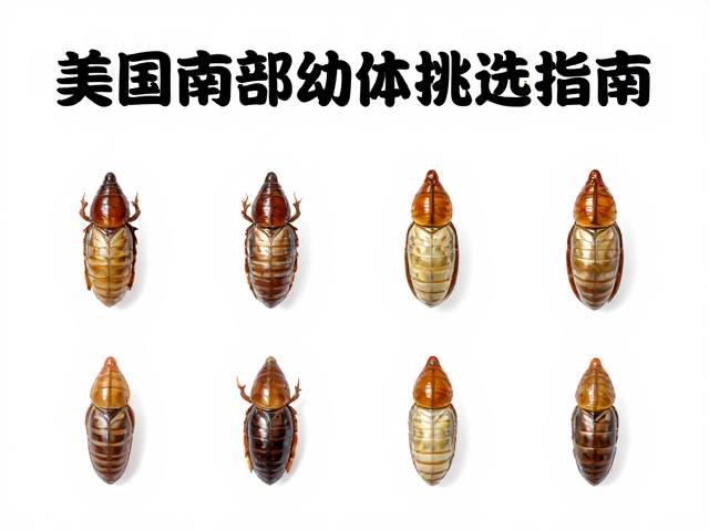 美国南部幼体挑选指南,如何通过蜕皮状态判断品相