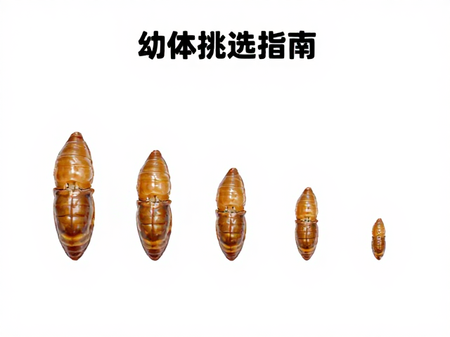 幼体挑选指南,个体大小差异与蜕皮频率的关系