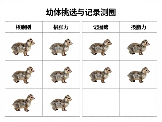 幼体挑选与记录测量数据,如何科学划定活动范围?