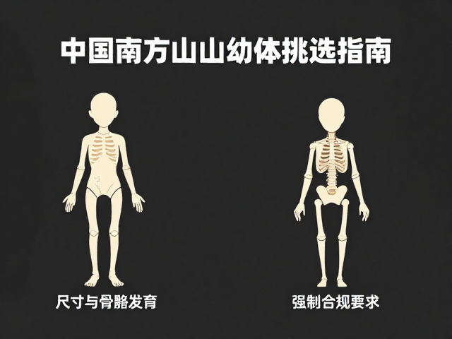 中国南方山区幼体挑选指南,暗色基底避坑与选购技巧