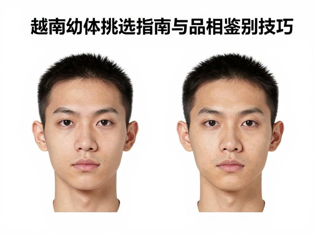 越南幼体挑选指南,头部宽度差异与品相鉴别技巧